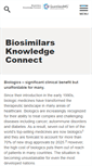 Mobile Screenshot of biosimilarsknowledgeconnect.com